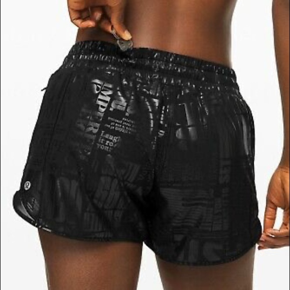 Lululemon Limited Edition Hotty Hot Shorts